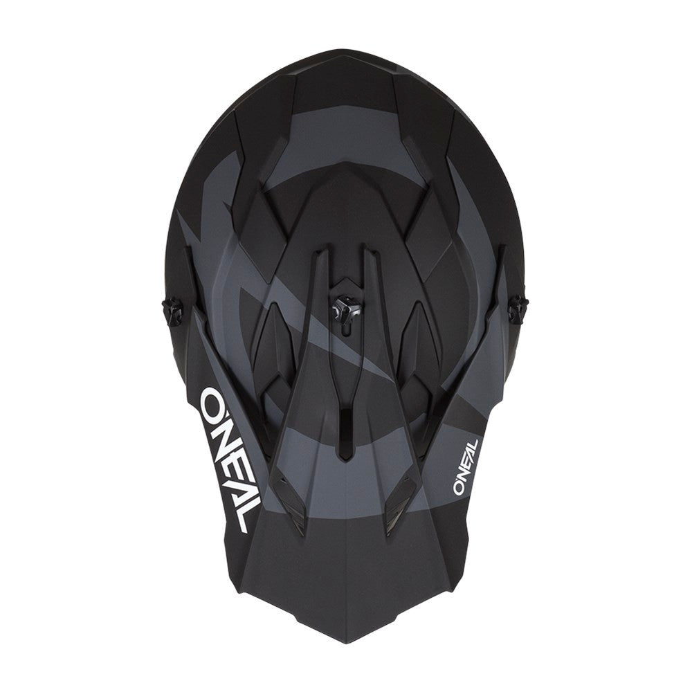 O'Neal 2024 2 Series Slick Helmet and Goggle Combo Black/Grey