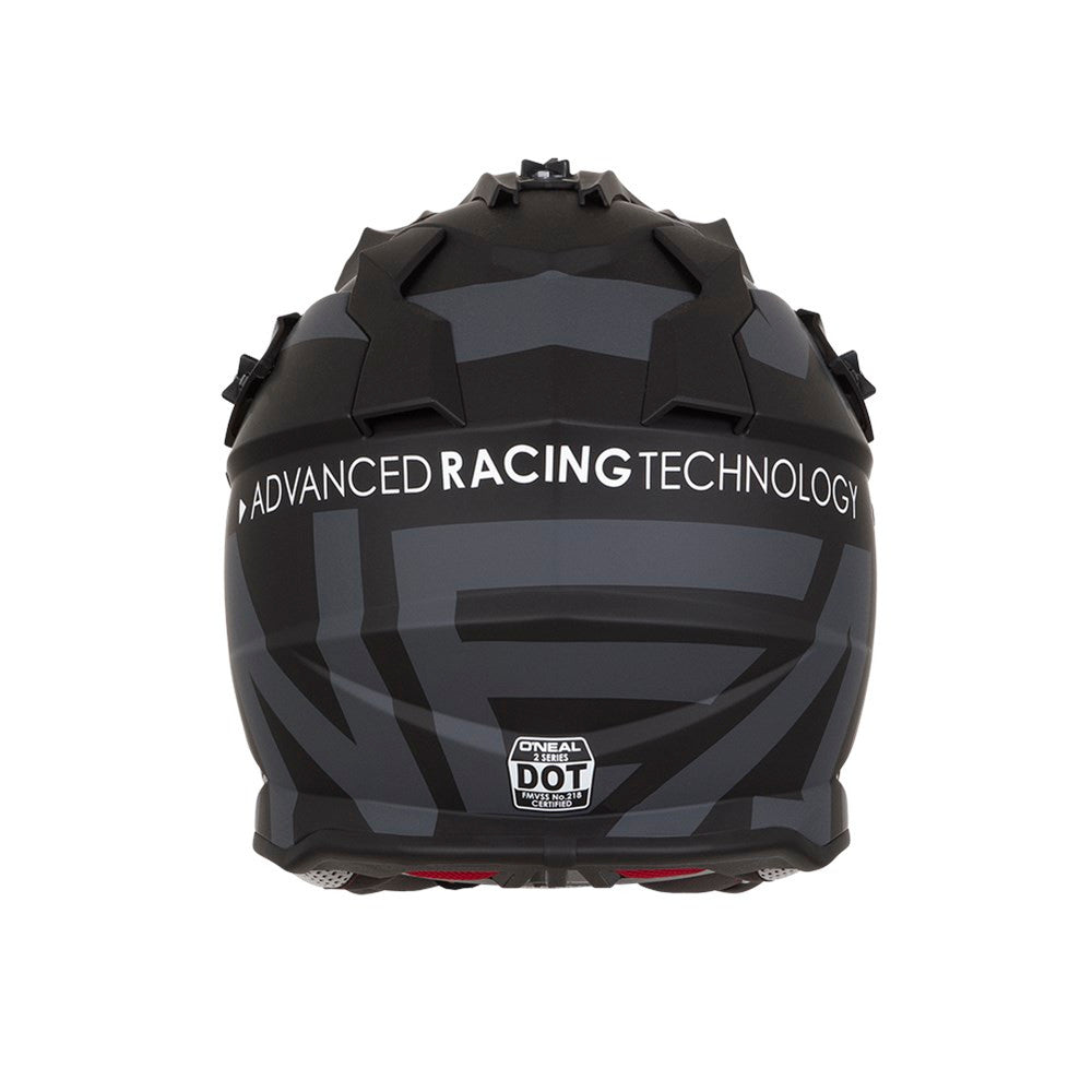 O'Neal 2024 2 Series Slick Helmet and Goggle Combo Black/Grey