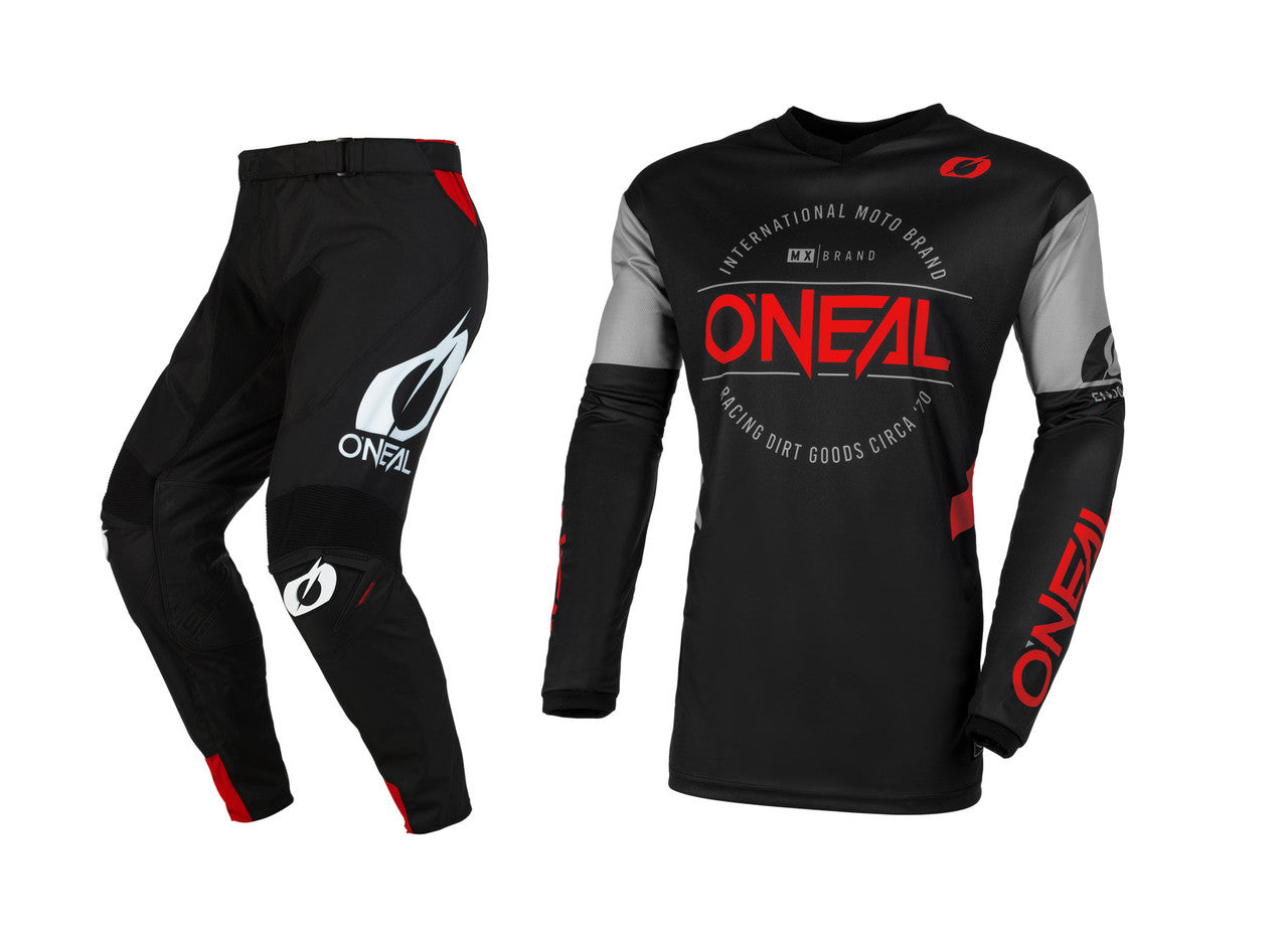 O'NEAL 2023 Element Brand Jersey Mayhem Pant Combo Black/Red