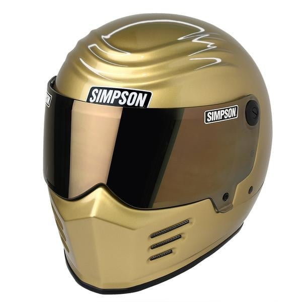 Simpson Outlaw Bandit Helmet 24K Gold