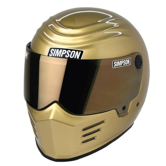Simpson Outlaw Bandit Helmet 24K Gold
