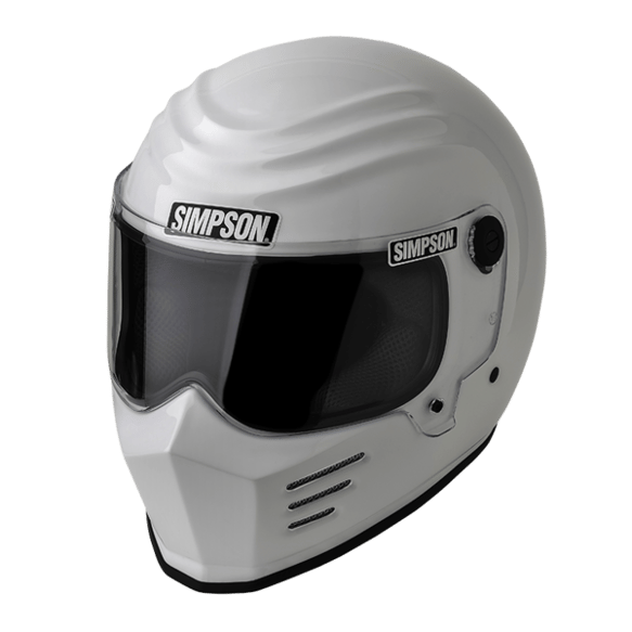 Simpson Outlaw Bandit Helmet White