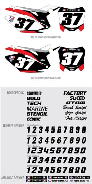 Factory Effex DX1 Honda Podium Backgrounds