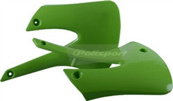 Polisport 2015 Kawasaki Radiator Shrouds
