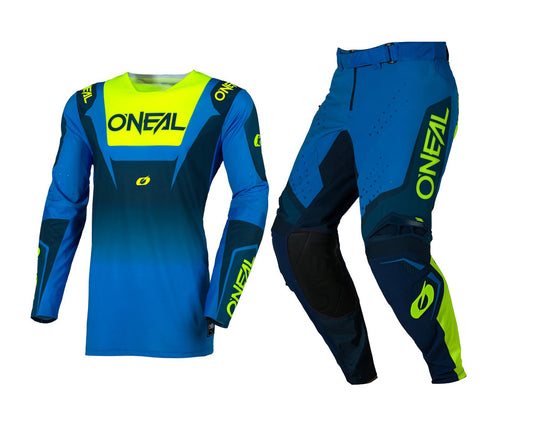 O'Neal 2026 Prodigy 55 Blue/Neon Jersey Pant Combo