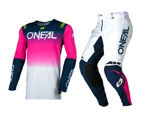 O'Neal 2026 Prodigy 55 Blue/Pink Jersey Pant Combo