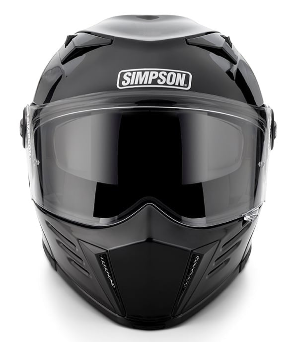 Simpson MOD Bandit Helmet Black