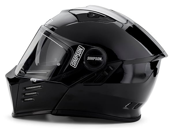 Simpson MOD Bandit Helmet Black