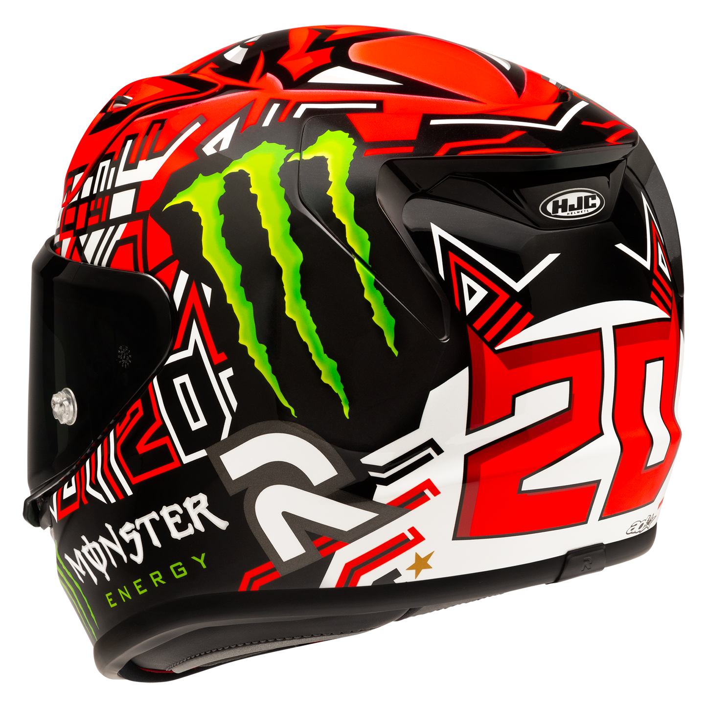 HJC RPHA 12N Quartararo 2025 MC-1 Full Face Helmet