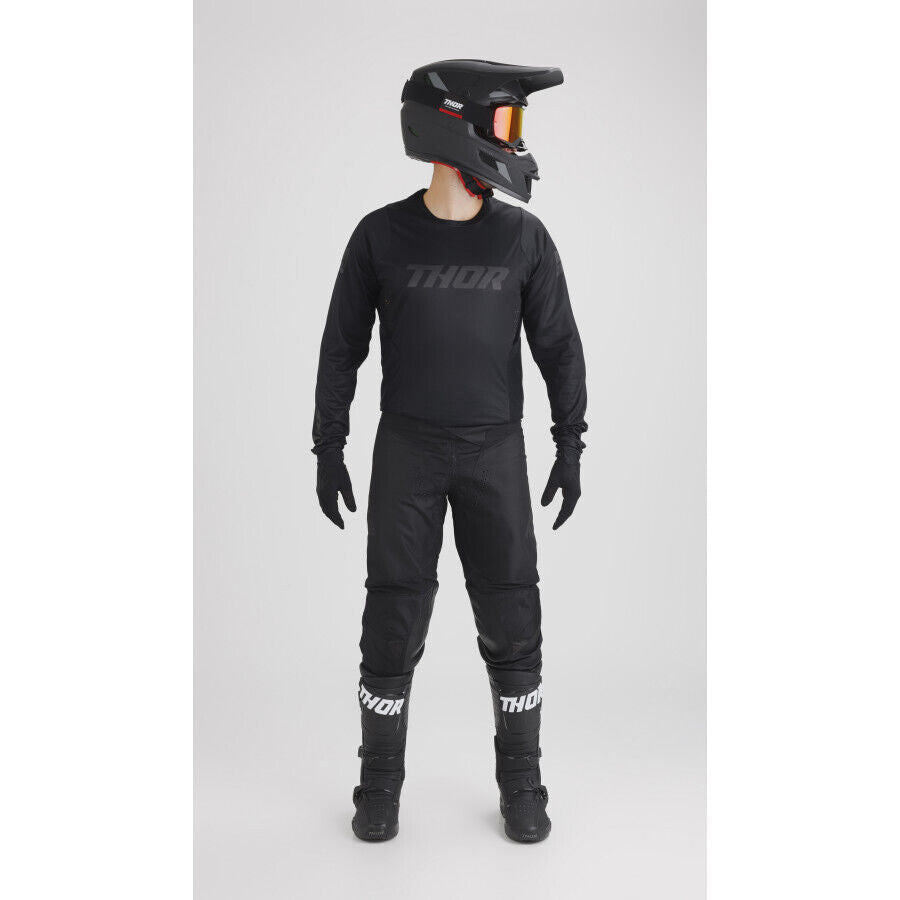Thor 2024 Pulse Blackout Jersey Pant Combo Black