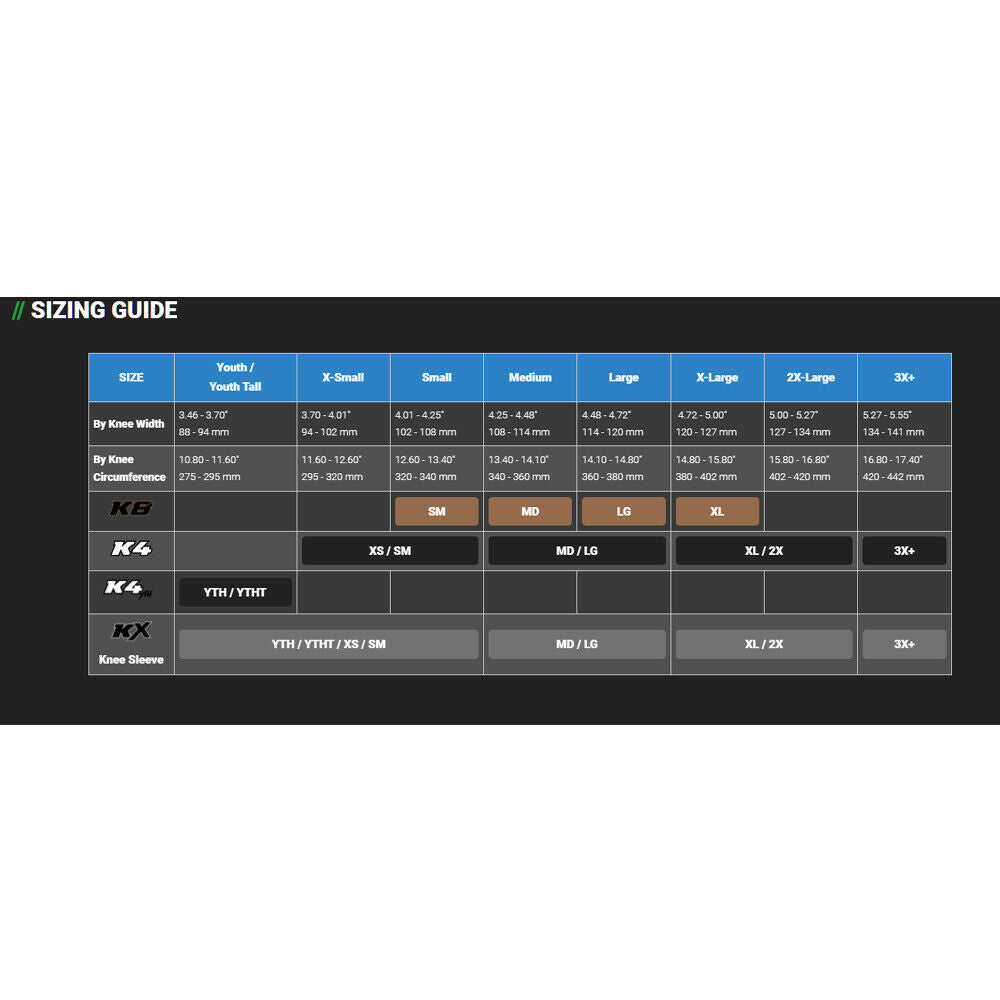 POD K4 V2.0 AC9 Limited Edition Knee Braces - Pair