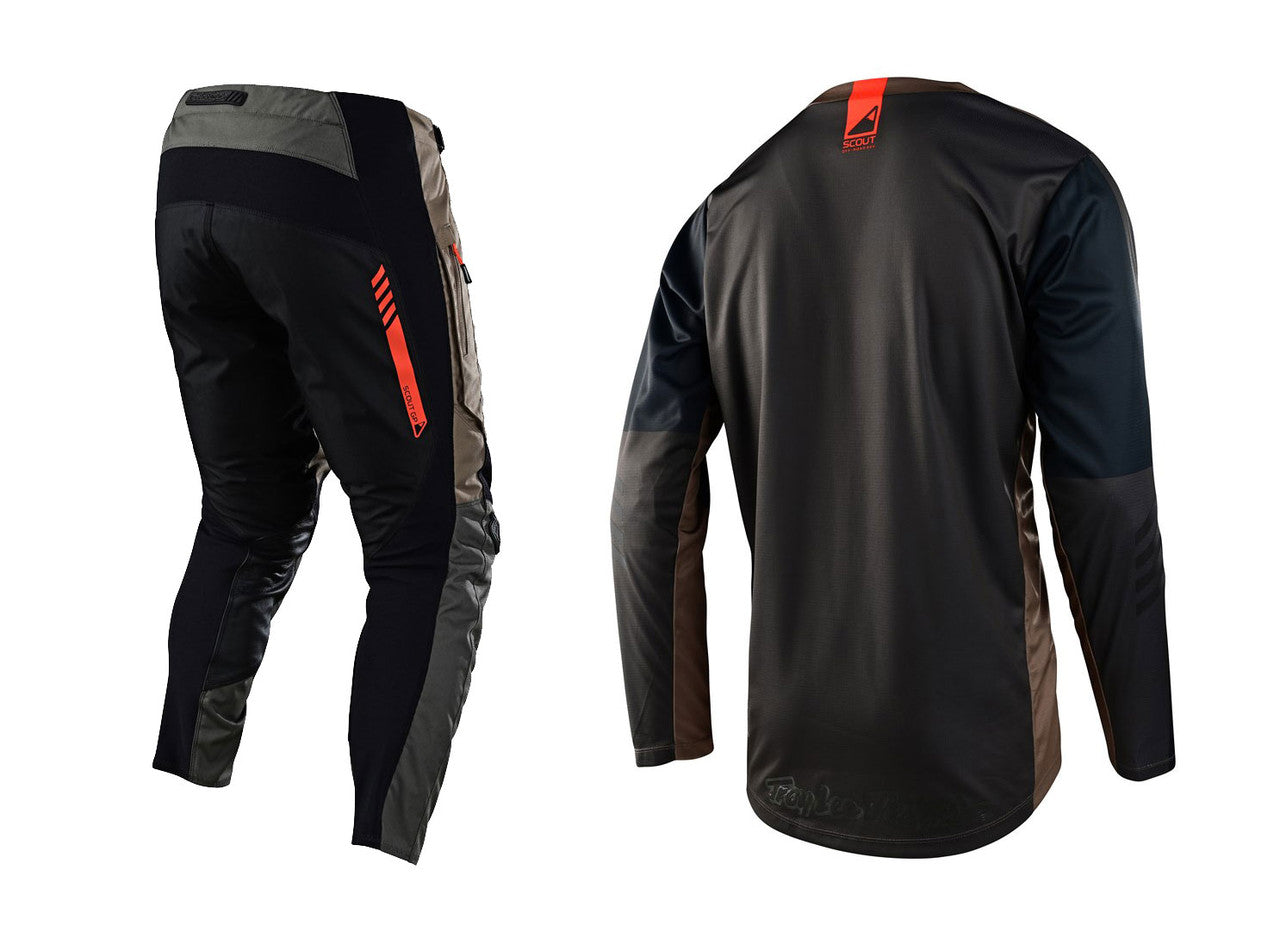 Troy Lee Designs 2023 Scout GP Recon Jersey Pant Combo - Gravel/Beetle