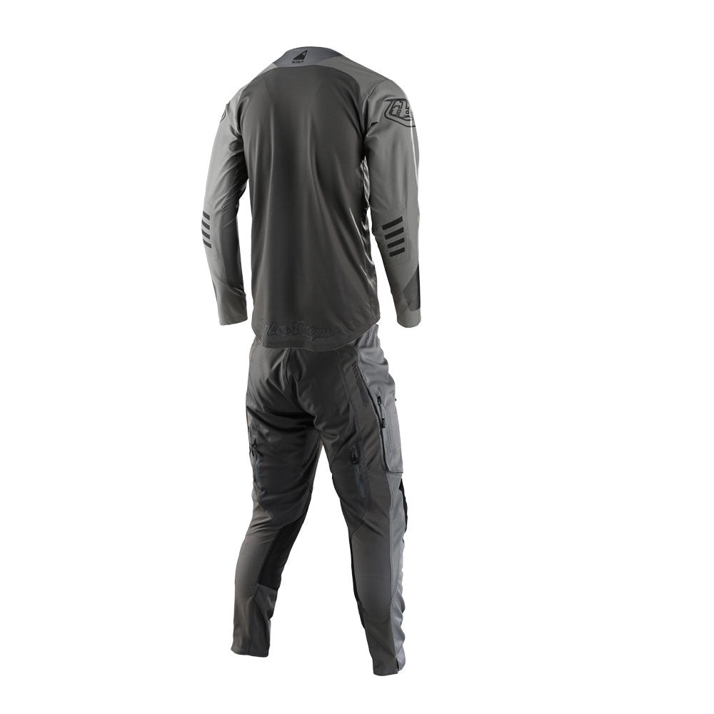 Troy Lee Designs Scout SE Jersey Pant Combo Systems Grey