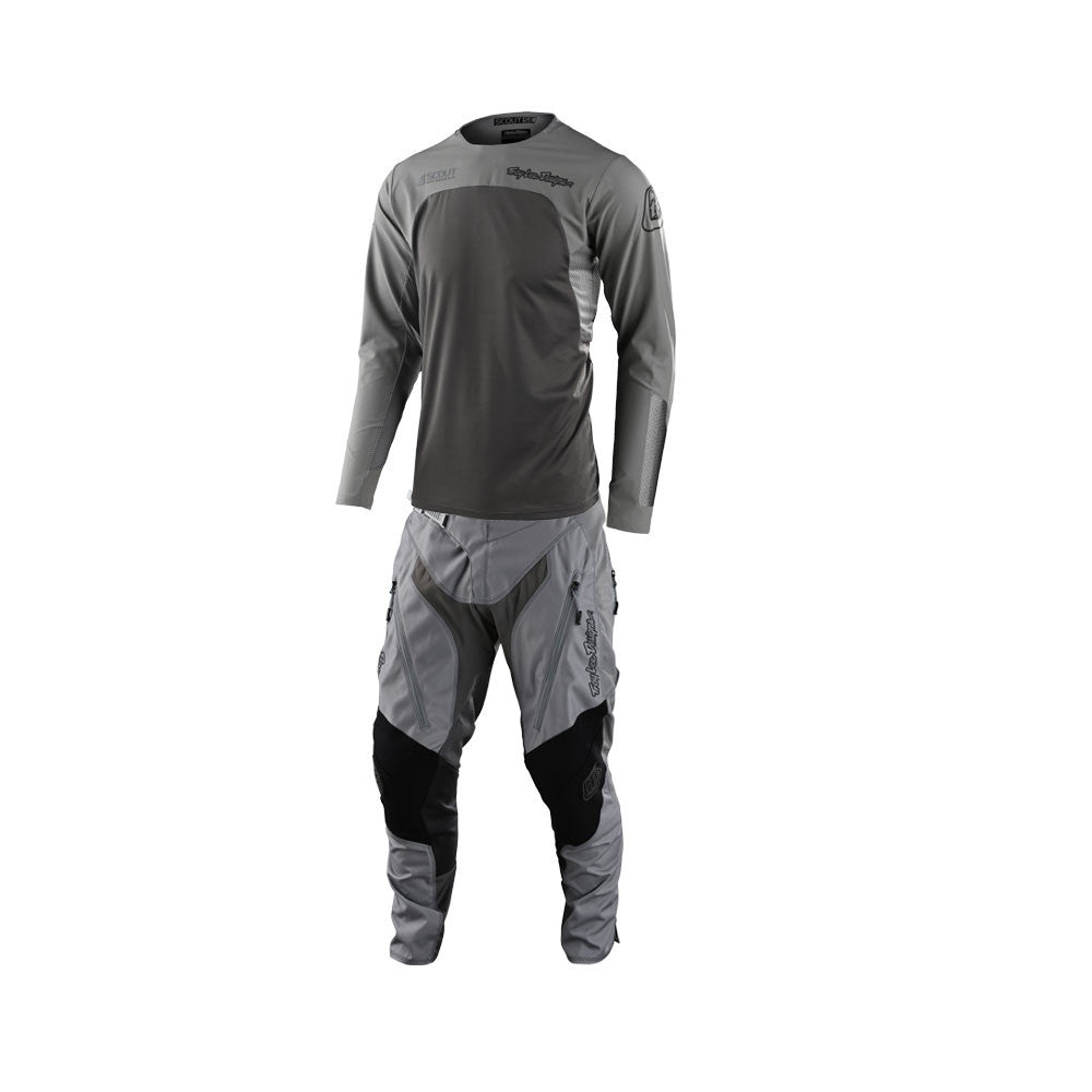 Troy Lee Designs Scout SE Jersey Pant Combo Systems Grey