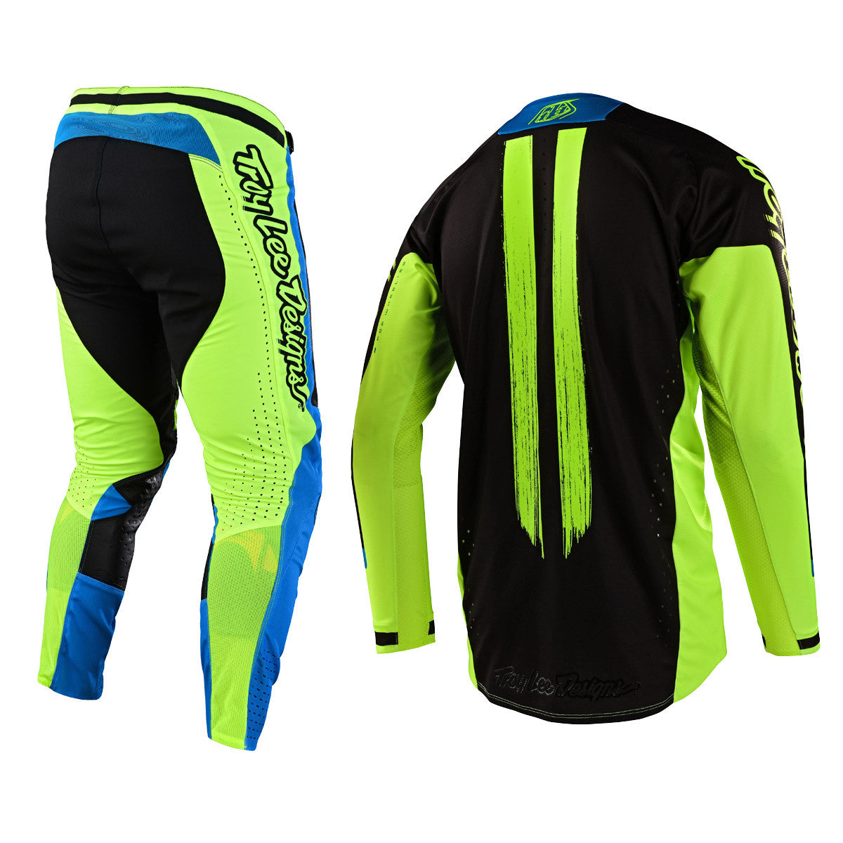Troy Lee Designs 2023 SE Pro Jersey Pant Combo Marker Black/Yellow