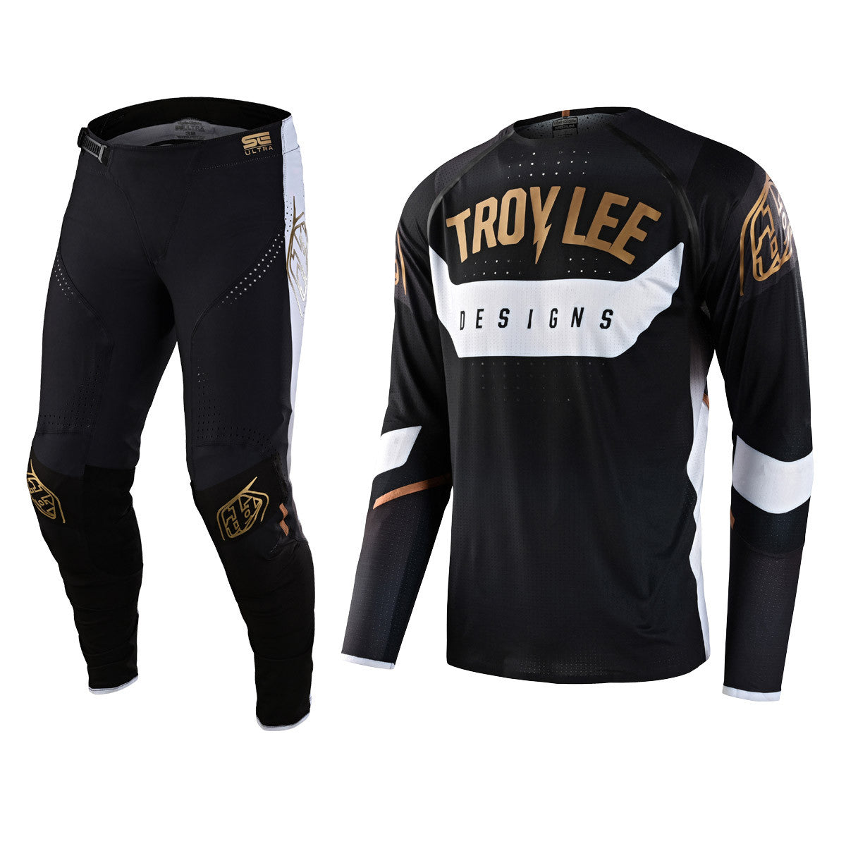 Troy Lee Designs 2023 SE Ultra Jersey Pant Combo Arc Black/Gold