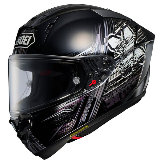 Shoei X-15 Cross Logo TC-5 Full Face Helmet