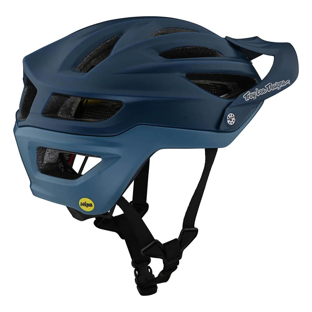 Troy Lee Designs A2 MIPS Bicycle Helmet Decoy Smokey Blue