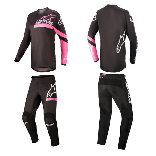 Alpinestars Womens Stella Fluid Chaser MX Jersey Pant Combo Pink