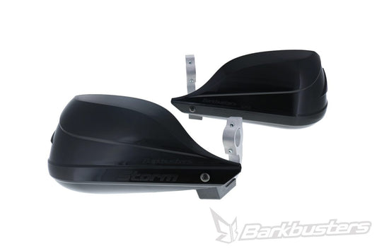 Barkbusters STORM Handguard - Single Point Clamp Mount (25.4mm) - BLACK