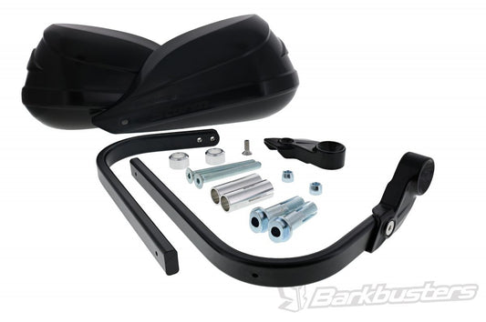 Barkbusters STORM Handguard - Single Point Bar End Mount (hollow) - BLACK