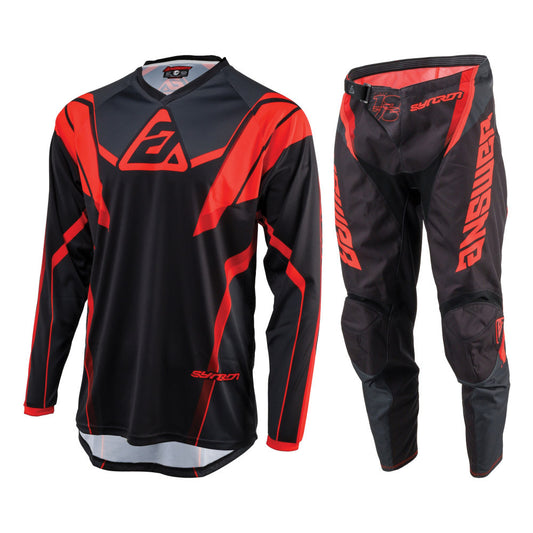 Answer Racing 2025 Syncron Envenom Jersey Pant Combo Red/Black