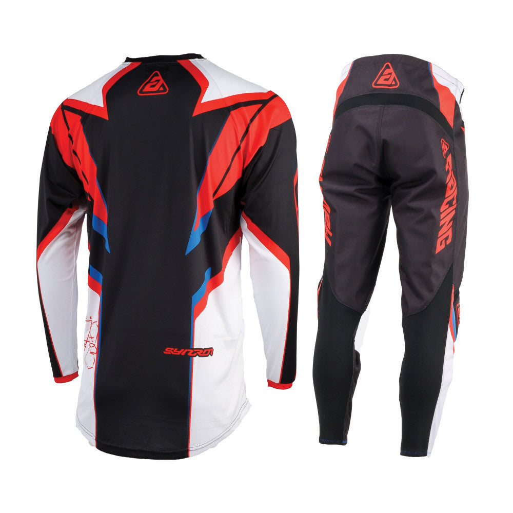 Answer Racing 2025 Syncron Envenom Jersey Pant Combo Red/White/Blue