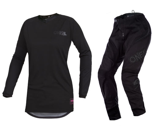 O'NEAL 2025 Womens Element Classic Jersey Pant Combo Black